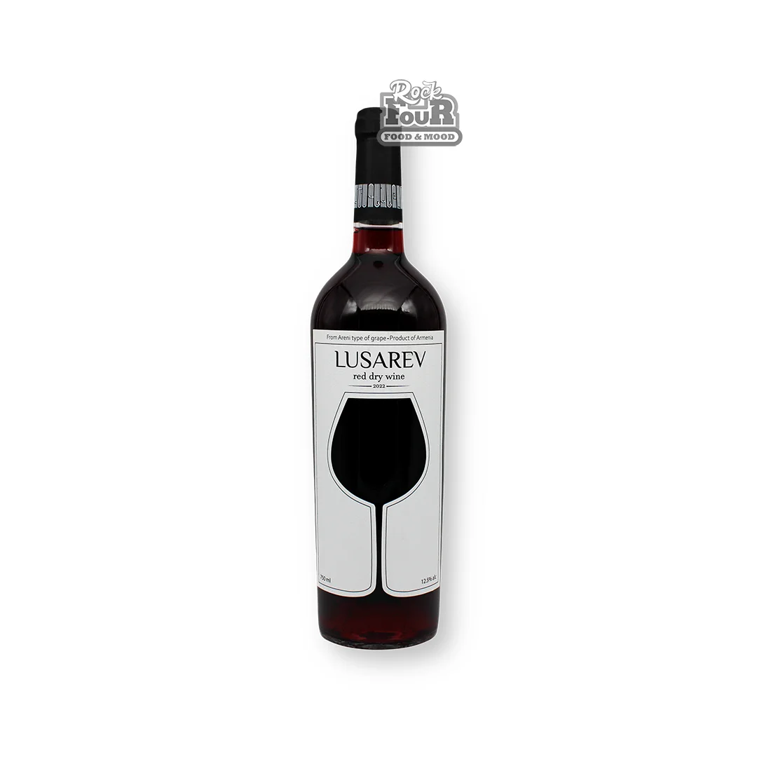 Wine "Lusarev" red, dry 750ml